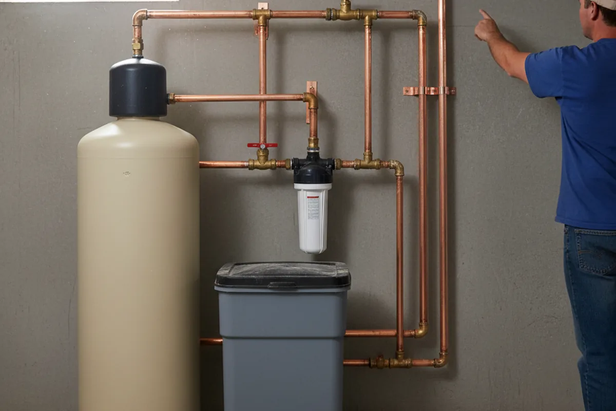 Whole-house water treatment system installed in Millville